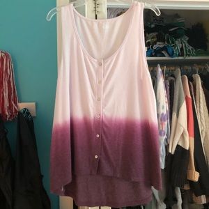 Ombré tank top